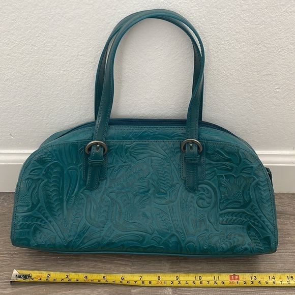 Blue Flower Pattern Purse - Picture 5 of 6